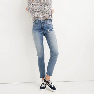 Madewell Stovepipe Jeans in Hulburn Wash — Size 33 — Cropped